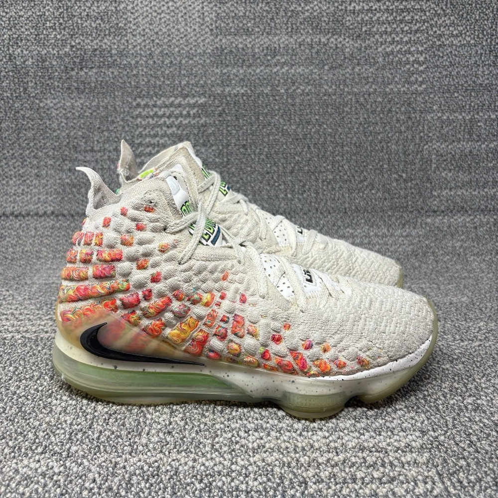 Nike LeBron 17 Air Command Force Mens 8.5 Athletic Basketball Shoes BQ3177-100